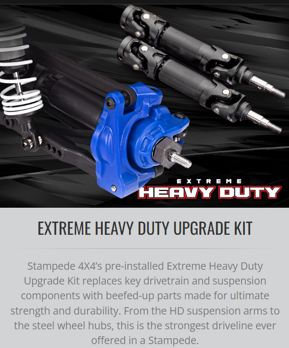 Traxxas Stampede Heavy duty kit